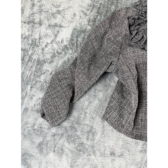 Danny & Nicole Women's Gray Tweed Dress & Matching Jacket Set Size 14P NWT - Picture 10 of 13